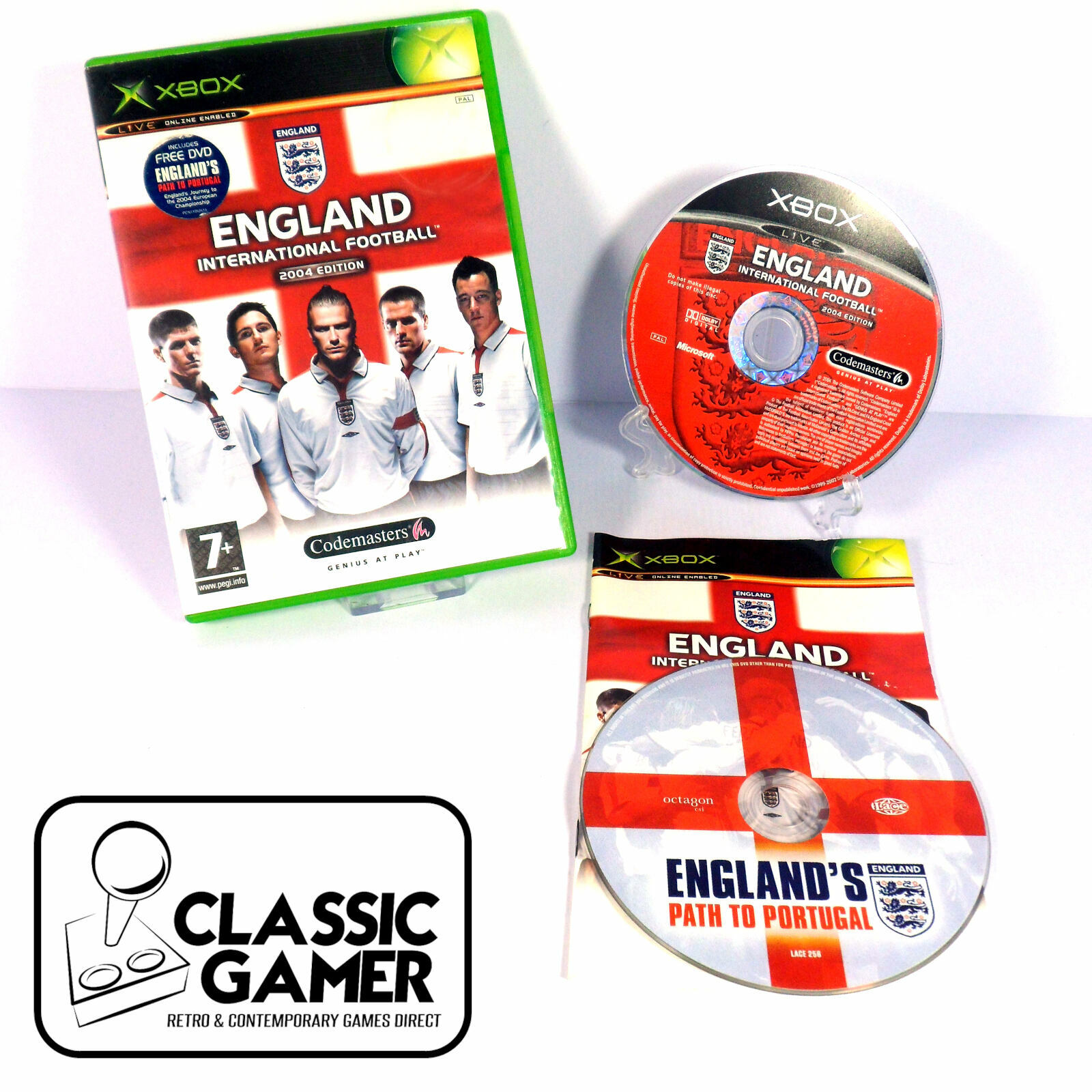 England International Football 2004 Edition (Original Xbox) VG