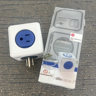 Allocacoc 178076 Power Cube Accessory 4220bl/usorpc 4-outlet Original Usb Power