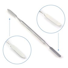Dental Stainless Steel Cement Double Ended Lab Mixing Spatula Scraper Instrument
