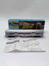HO Athearn 1789 Amtrak Streamlined Baggage Car #1040 Blue Box