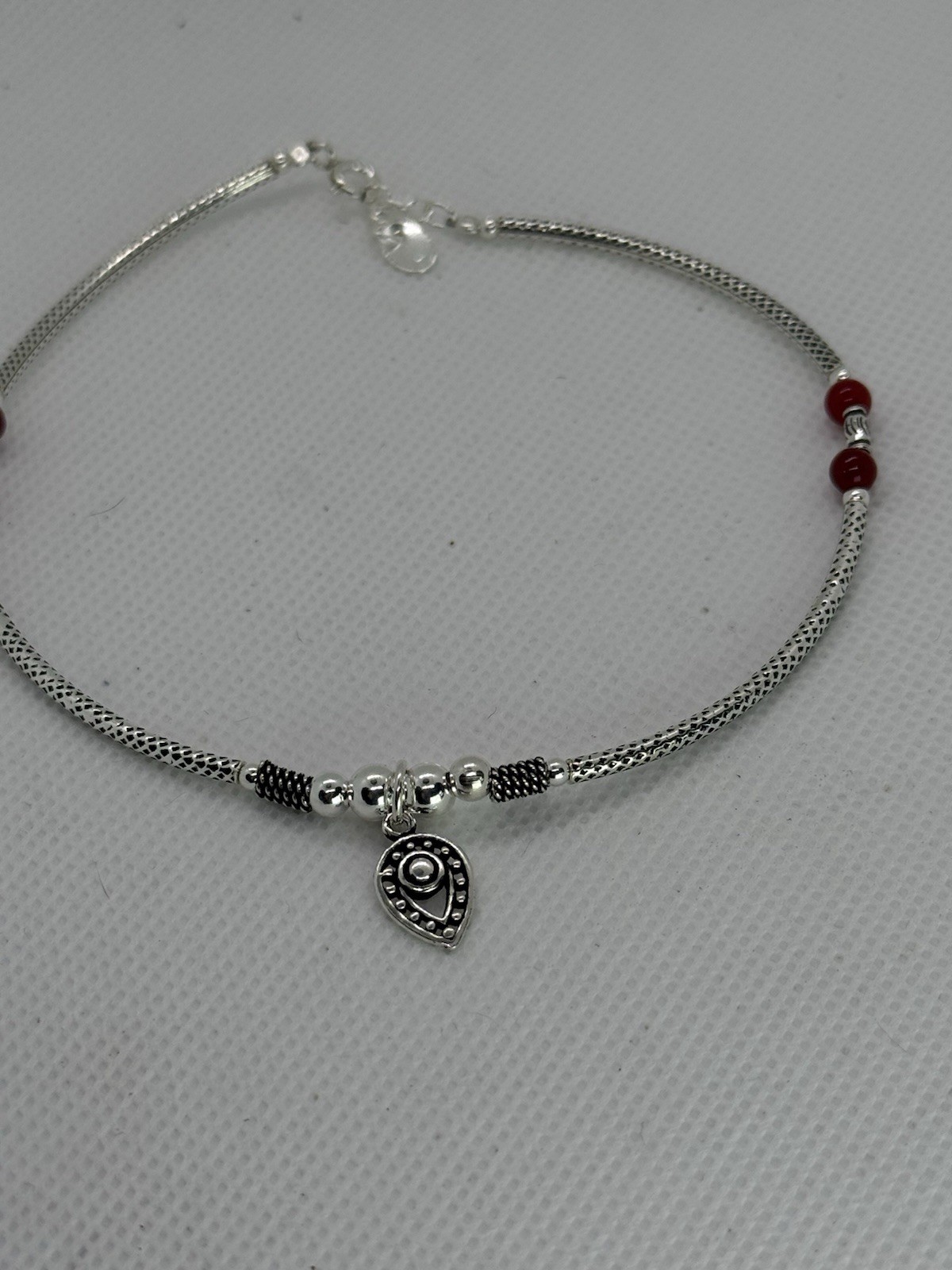 7g Hallmarked Sterling Silver Anklet for Women - Genuine New Ankle Bracelet-image