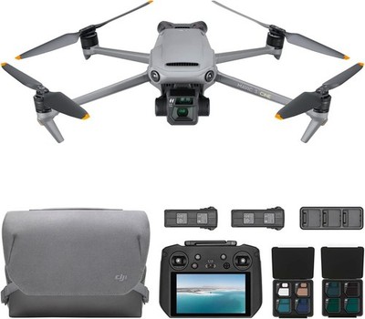 DJI Mavic 3 Cine Premium Combo w/ RC Pro, 3 Batts, ND Filters, Bag, Box, Pelican