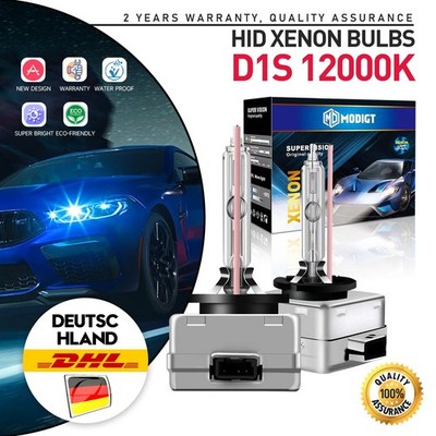 2x D1S SuperVision Xenon HID Brenner 12000K Lampen Für BMW 1er 2004-2019