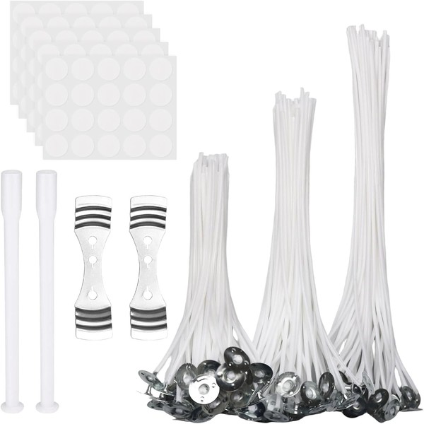 Kerzendocht Set - 150 StüCk Dochte FüR Kerzen, 10/15/20 Cm, Kerzen Selber M-image