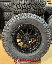 4 18x9 Fuel D679 Rebel Black Wheels 35 Avix Rt Tires 5x5 Jeep Wrangler Jk Jl