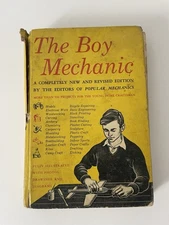 The Boy Mechanic By The Popular Mechanic Company 1952 Vintage