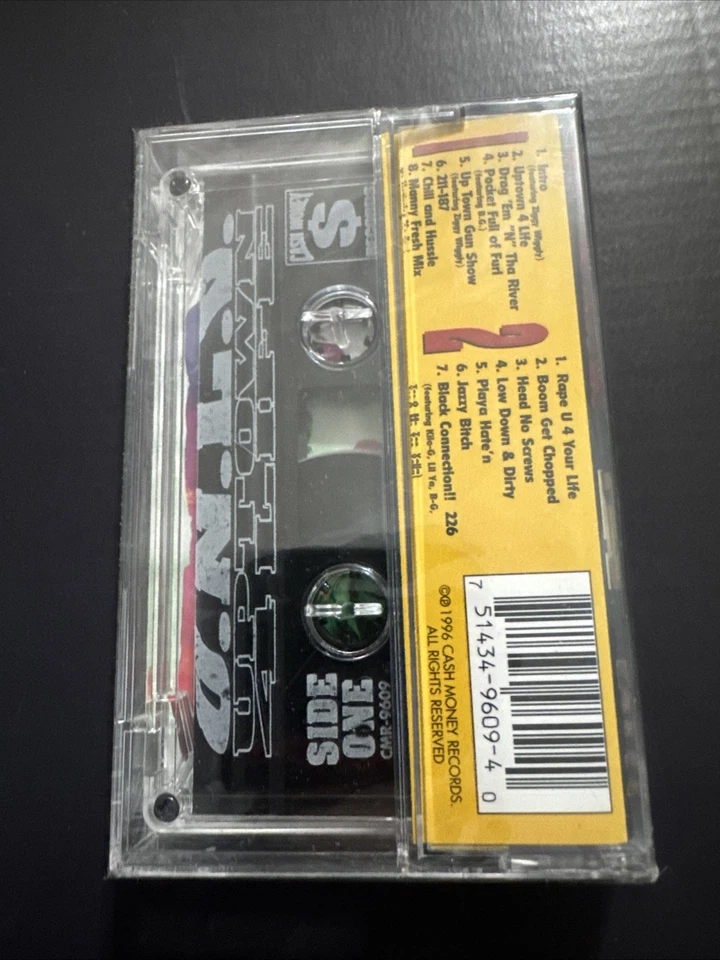U.N.L.V.- Uptown 4 Life Cassette *SEALED* NOLA RAP TAPE Cash Money 1996 Tec 9 - Image 2 of 2