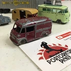 LESNEY MATCHBOX MOKO GRAY WHEELS #69 RED COMMER 30 CWT VAN 1/64 PARTS RESTORE