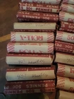 Large Lot of Lincoln wheat cents About good to fair 30 rolls