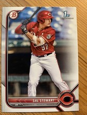2022 Bowman Draft - Sal Stewart #BD-122 (RC) Rookie 1st Reds