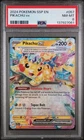 2024 POKEMON SSP EN-SURGING SPARKS #057 PIKACHU EX PSA 8