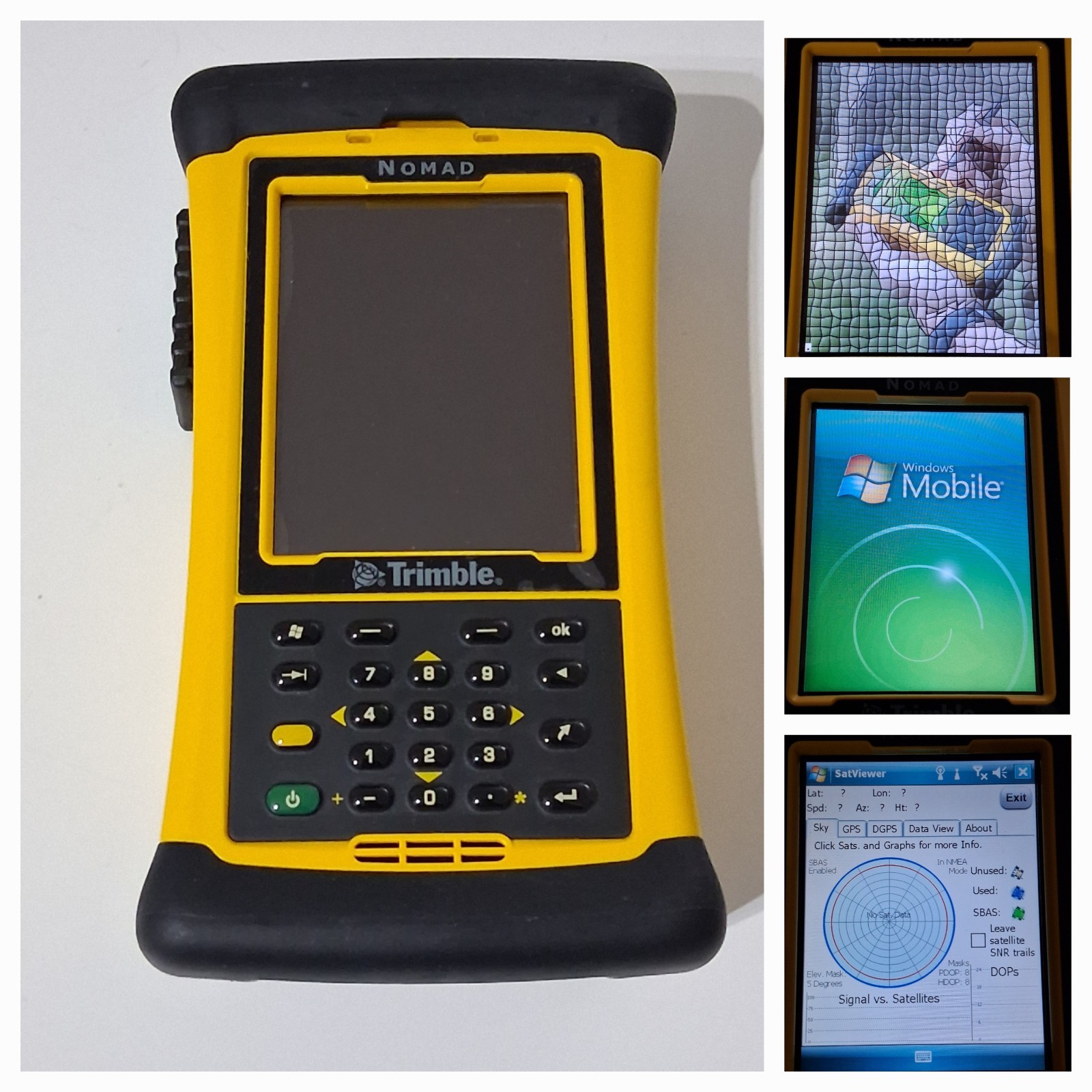 Trimble Nomad Data Collector. Has Never Been On The Field Before. Excellent Cond