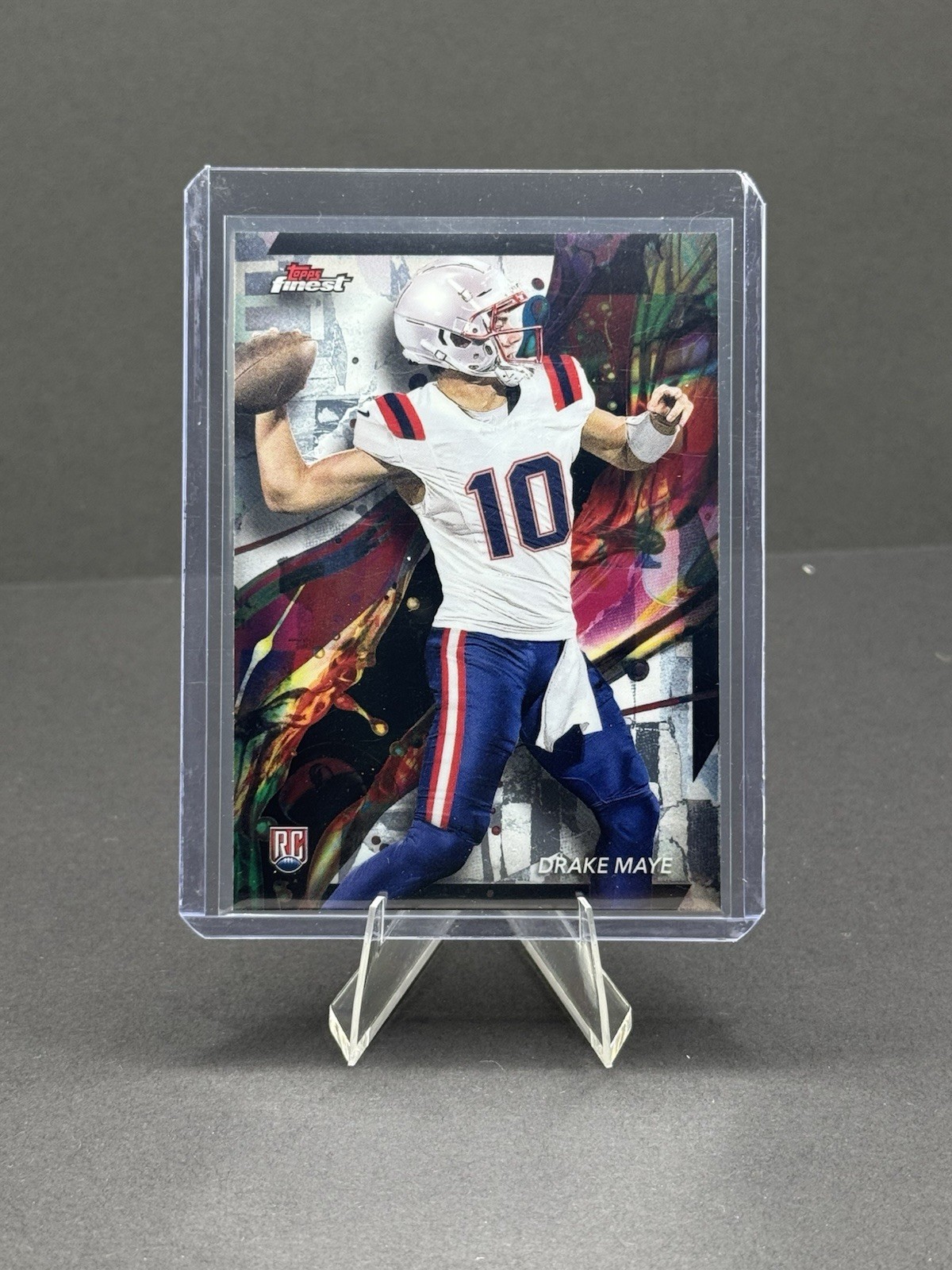 2024 Topps Finest - Uncommon Drake Maye #162 (RC)