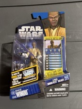 STAR WARS THE CLONE WARS CW20 MACE WINDU with JANGO FETT HELMET
