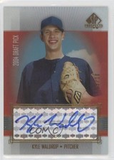 2004 SP Prospects Auto Draft Picks Gold /10 Kyle Waldrop #305 Auto 10pr