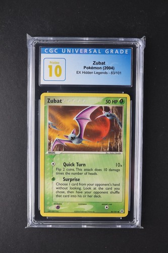 Zubat graded CGC 10 for sale on eBay