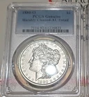 PCGS AU 1880-O Graded Morgan Silver Dollar