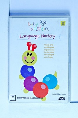 Baby Einstein-Language Nursery (DVD 2004) VGC