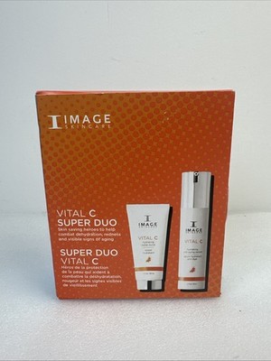 Image Skincare Vital C Super Duo~Hydrating Water Burst & Anti-Aging Serum-New