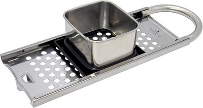 GSD Spätzle Hobel, Edelstahl, Grau, 23,5 cm, GSD_27 102