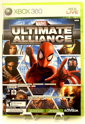Xbox 360 Marvel Ultimate Alliance + Forza 2 Motorsport Complete w/ Manuals