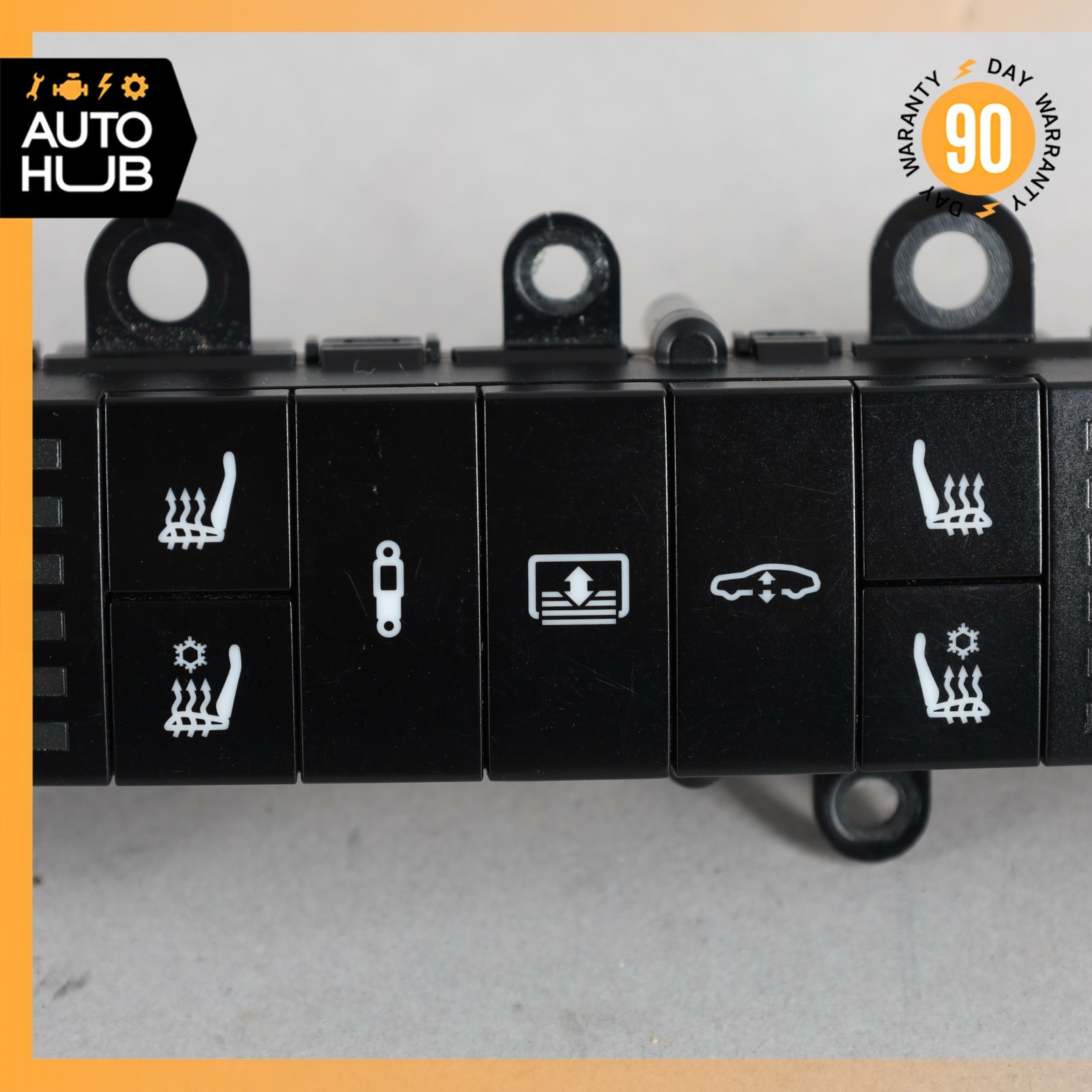 14-15 Bentley Flying Spur Center Console Switch Panel 4W0959676A OEM 40k