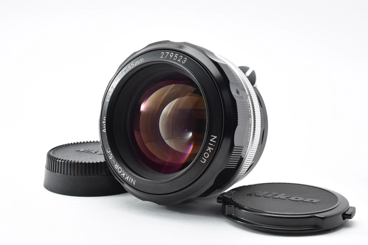 Nikon NIKKOR f/1.2 Camera Lenses 55mm Focal for sale | eBay