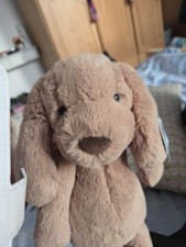 Jellycat Medium Toffee Puppy Dog. BNWTs. Only Been Stored. Rare And Retired.