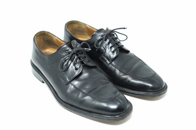 Fiore Men s Black Leather Dress Shoes Made in Spain Size 10.5 M Classic Formal