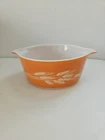 Pyrex Autumn Harvest Wheat Vintage 472-B Casserole Dish 750ml No Lid