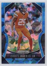2019 Panini Prizm Blue Ice Prizm 19/99 Chris Harris Jr #113 0us8