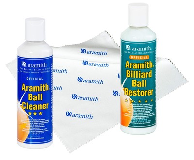 Bundle of 3 Items Billiard Ball Cleaner, Billiard Ball Restorer 8.4 fl.oz. Bo...
