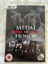 10th Anniversary Medal of Honor PC DVD Video Game Rated T EA Games