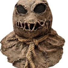 Ghoulish Productions Horror Felder Latex Maske Vogelscheuche Cosplay