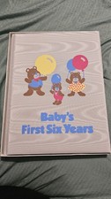 Vintage 1972 Baby's First Six Years Memory Book Golden Press Unused w/ Box