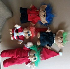 Russ Troll Kidz Lot of 4 Dolls Outfits