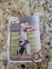 Troy Melton Baseball Card Tigers Bowman Topps 50 Count Lot