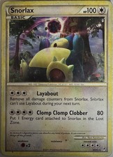 Pokémon TCG • Snorlax 33/95 - Call of Legends [Non-Holo] on eBay