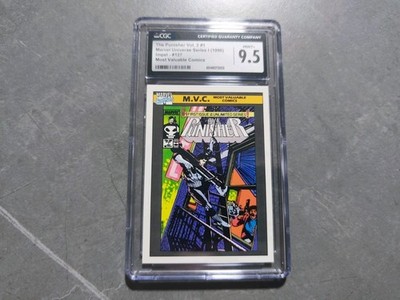 The Punisher Marvel Universe Series 1 1990 #127 CGC 9.5