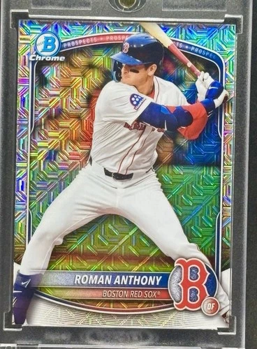 Roman Anthony RARE ROOKIE MOJO REFRACTOR BOWMAN INVESTMENT CARD SSP MINT