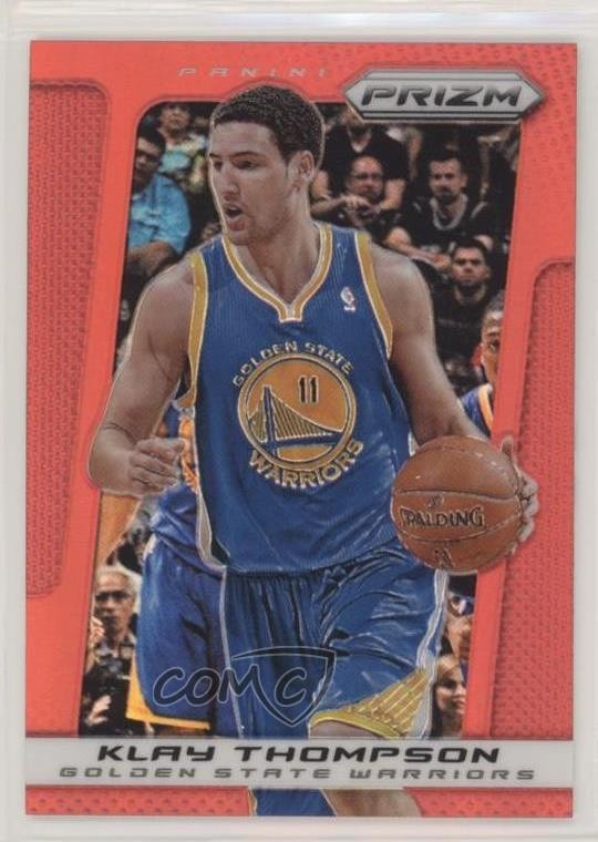 2013-14 Panini Prizm Target Red Prizm Klay Thompson #197 7f0