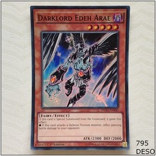 Darklord Edeh Arae - DESO-EN040 - Super Rare 1st Edition Yugioh