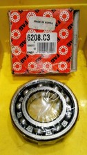 FAG 6208 C3 Open Bearing Ball No Seals 40 mm x 80 mm x 18 mm