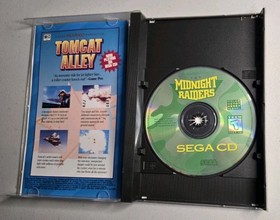Midnight Raiders (Sega CD, 1994) COMPLETE CIB - TESTED & WORKING!