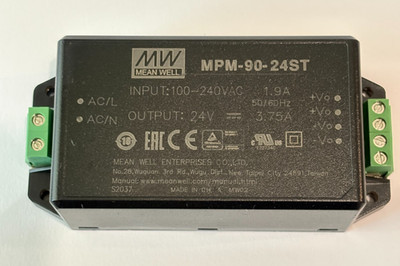 Mean Well MPM-90-24ST AC/DC Medical Grade Switching Power Supply 90W 24V 3.75A
