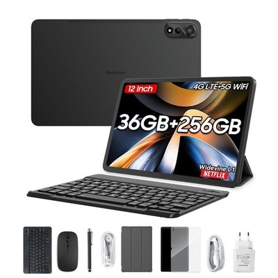 Blackview MEGA 2 Android 15 Tablet 12 Zoll 36GB+256GB 9000mAh 4G Dual SIM GPS