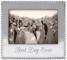 Best Day Ever Beaded Frame - 5X7 Photo Display for Cherished Memories