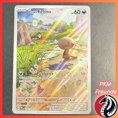 Paldea Felino 102/094 PFL  NM  German Fatal Flames Pokemon