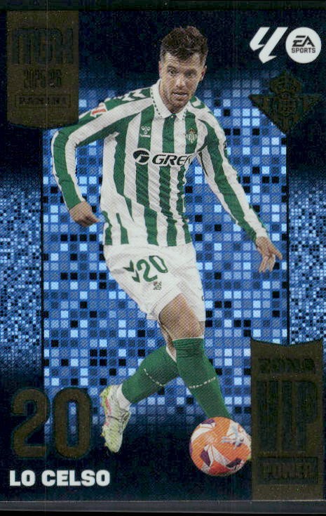 2025-26 Panini Megacracks #P401 Lo Celso Zona VIP Power