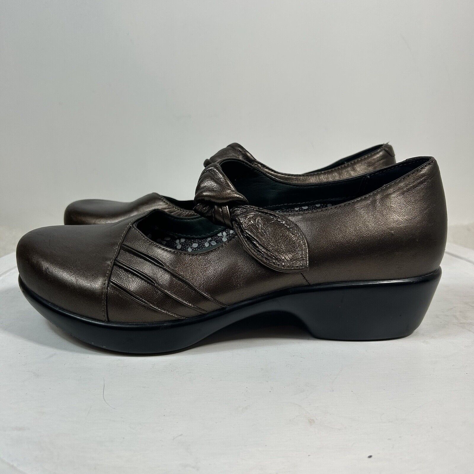 Dansko Ainsley Mary Jane Shoes In Bronze Women's … - image 8